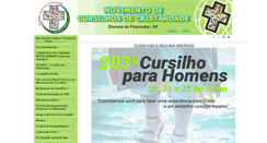 Desktop Screenshot of cursilhopiracicaba.com.br